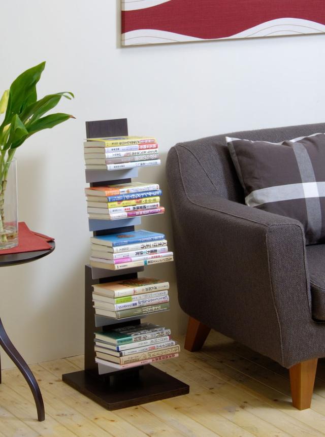 オークス ブックタワー ロータイプ L53DA ダーク ｜オークス ブックタワー ロータイプ L53DA ダーク｜本棚