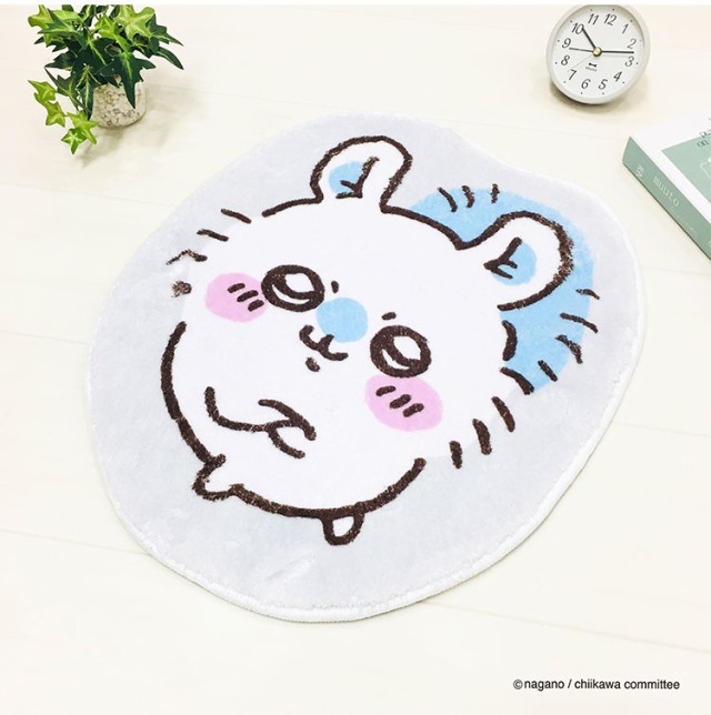 ちいかわ ダイカットマット フロアマット キャラクター うさぎ