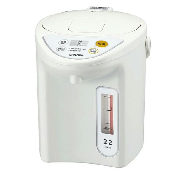 タイガー魔法瓶 マイコン電動ポット 2.2L PDR-G221-W 電気ポット【送料無料】
