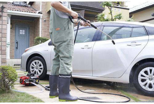 アサダ 高圧洗浄機 8/60 清掃用品 HD0860 高圧ホース1/4インチ×9.5m バリアブルランス トリガーガン 吸水ホース組3m他【送料無料】