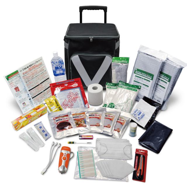 防災セット + 防災バッグ】 EX.サバイバルローラーバッグ ニュー