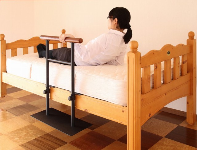 即納国産 手すり 介護 起き上がり 立ち上がり 補助 寝具 ベッド用手すり ベッド 天然木 安定感(代引不可)の通販はau PAY マーケット - リコメン堂インテリア館|商品ロットナンバー:452968784 好評正規品
