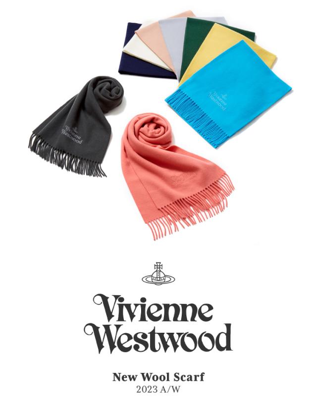 Vivienne Westwood 2023年モデル マフラー 81030007-W00Q7 レディース