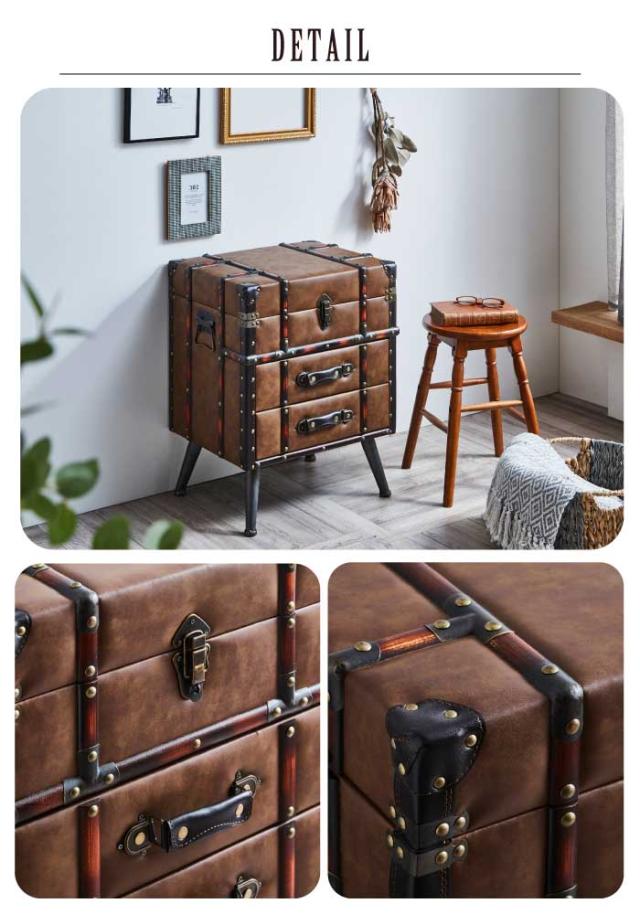 【格安出品！】アンティークでお洒落なチェスト　画像で見るより小さめです 2 1005mch5184-1.jpg