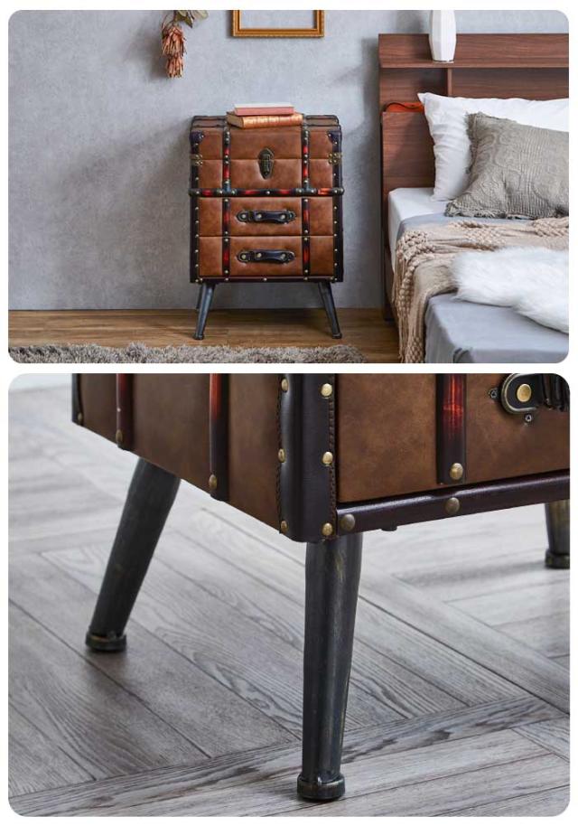 【格安出品！】アンティークでお洒落なチェスト　画像で見るより小さめです 2 1005mch5184-1.jpg