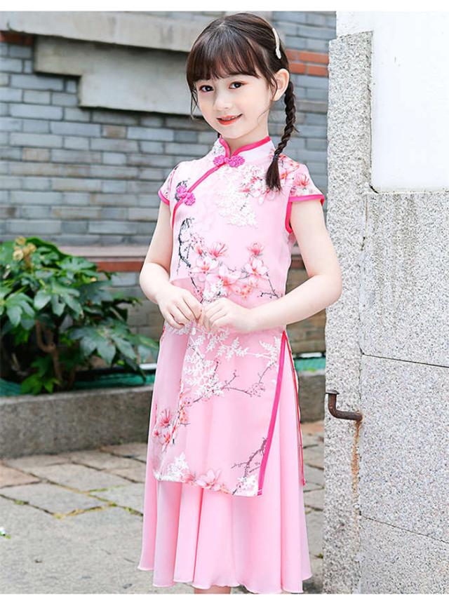 チャイナドレス キッズ チャイナ服 チャイナワンピース 子供服 子供 