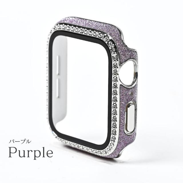 アップルウォッチ キラキラ カバー series9 series8 series7 ラメ 全面キラキラ ケース かわいい 一体型 高級 レディース 女性 Apple Watch 45mm 44mm 40mm 41mm se  apple watch SE 9 8 7 6 5 4 カバー きらきら おしゃれ 可愛い 全面保護 さらさら 女の子 送料無料 21