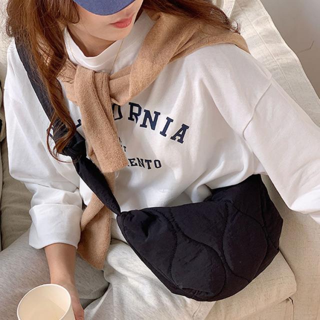 キルティング バッグ レディース 斜めがけ 大容量 ショルダーバッグ 小さめ 軽い クロスボディバッグ コンパクト カジュアル 布 キルティングバッグ トートバッグ おしゃれ かわいい 通勤 通学 大人 学生 軽量 バッグ レディース 斜め掛け オシャレ 可愛い 送料無料 7