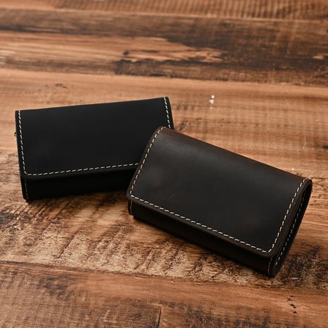 キーケース メンズ 本革 牛革 高級 おしゃれ 革 カードケース レザー 小さめ かっこいい ヴィンテージ 6連 鍵 20代 30代 40代 50代 お札入れ カード入れ 収納 ハンドメイド プレゼント ギフト ブランド 青 緑 大学生 社会人 父の日 鍵 ケース カード 送料無料 15