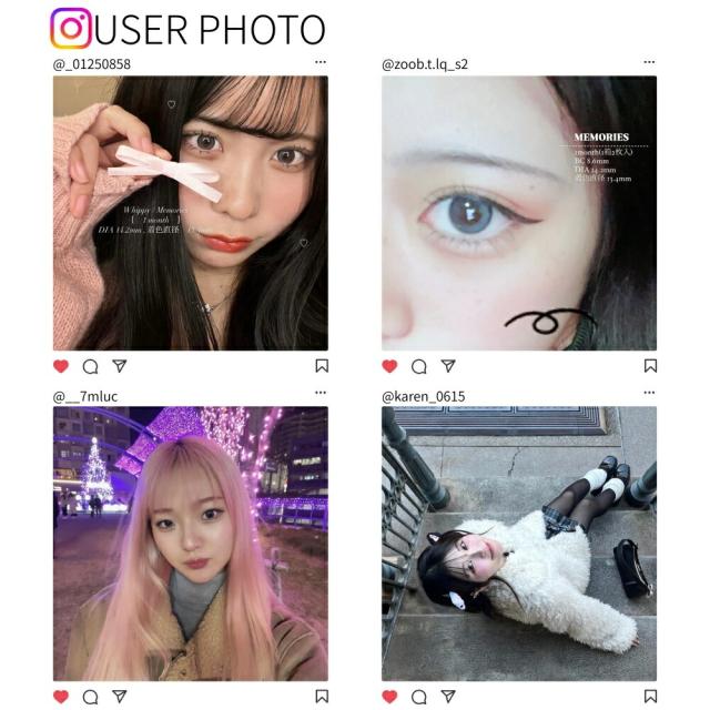 ウィッピー カラコン マンスリー MEMORIES