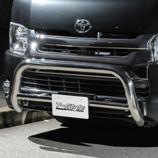 ハイエース 200系 バンパーガード ナロー ワイド T-STYLE 1型 2