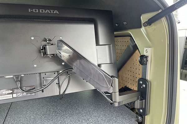 ベットキット 車中泊 テレワーク用モニターアーム