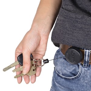 KEY-BAKキーホルダー回転式キーリール