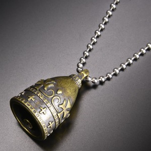 ペンダントトップベル型チャーム十字架