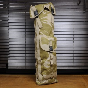 イギリス軍放出品PLCE拡張ポーチ軍用無線パーツ収納ラジオアンテナ用デザートDPM迷彩