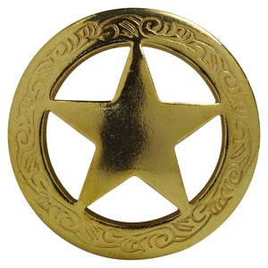 コンチョレンジャースター29mm真鍮