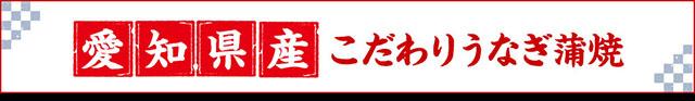 愛知県三河産うなぎ蒲焼　１２０ｇ・１８０ｇ