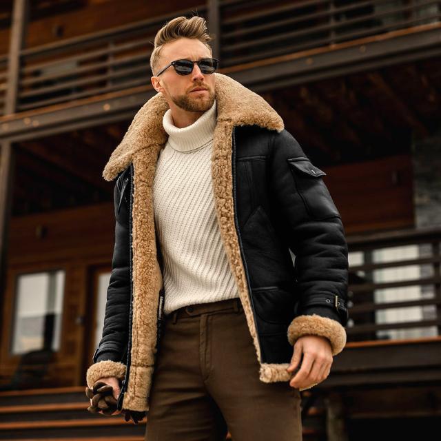 julius ユリウス　ムートンファーライナー レザーライダースコート　09AW julius ユリウス ムートンファーライナー レザーライダース