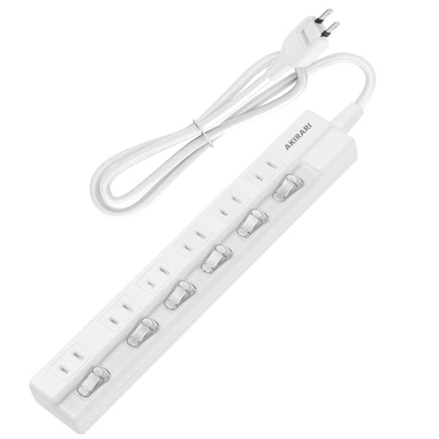電源タップ 個別スイッチ 雷ガード