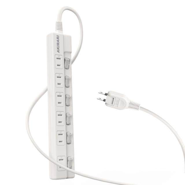 電源タップ 個別スイッチ 雷ガード