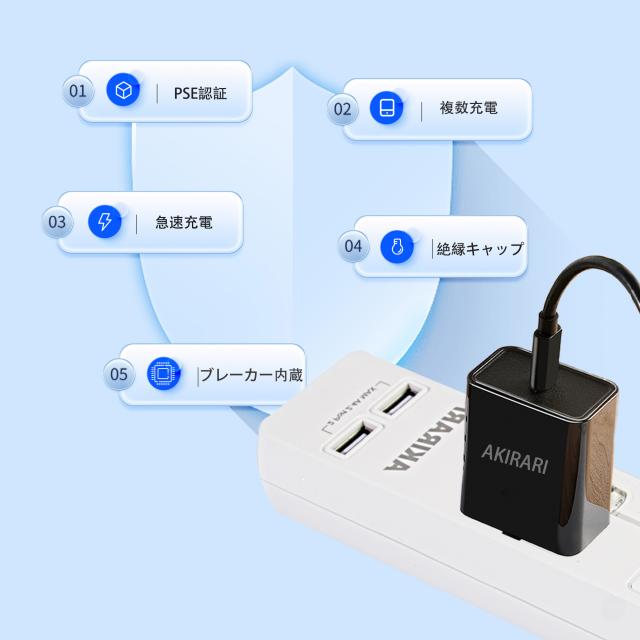 電源タップ 個別スイッチ 雷ガード
