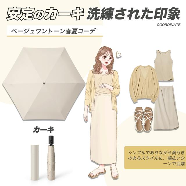 【50%OFFクーポン★実質1,369円〜】超軽量 JIS認証 日傘 折りたたみ 完全遮光 晴雨兼用 手開き UVカット100% 超撥水 6本骨 レディース メンズ 通勤 コンパクト