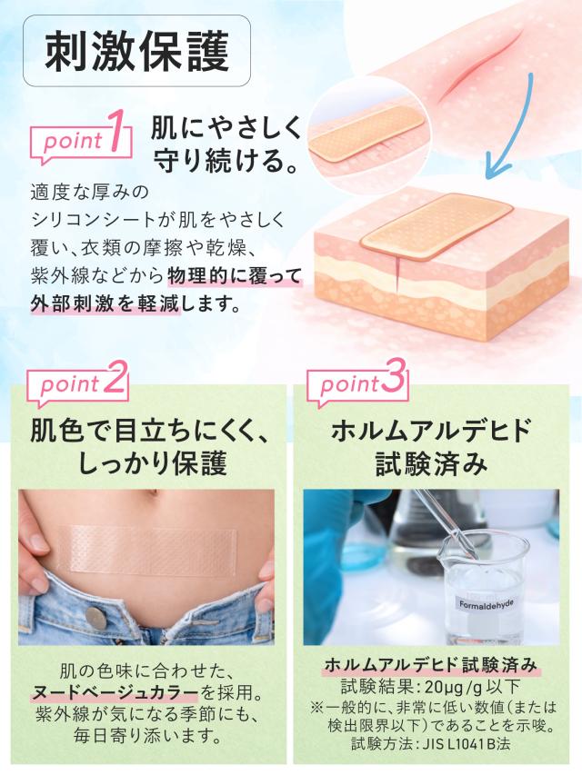 傷あとケアテープ