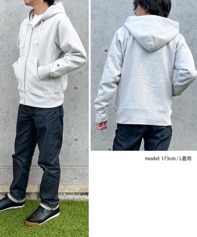 新作 Champion チャンピオン リバースウィーブ ジップ フーデッド スウェットシャツ C3-Y134 ジップパーカー メンズ 大きいサイズ ブランド スウェットパーカー 裏起毛 暖かい 厚手 11.5oz