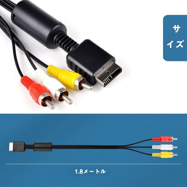 PSハード　RGBケーブル+AVアダプター 6機種対応 GAMETECH - 株式会社ゲームテック ： 製品情報 ＞ PSシリーズ用