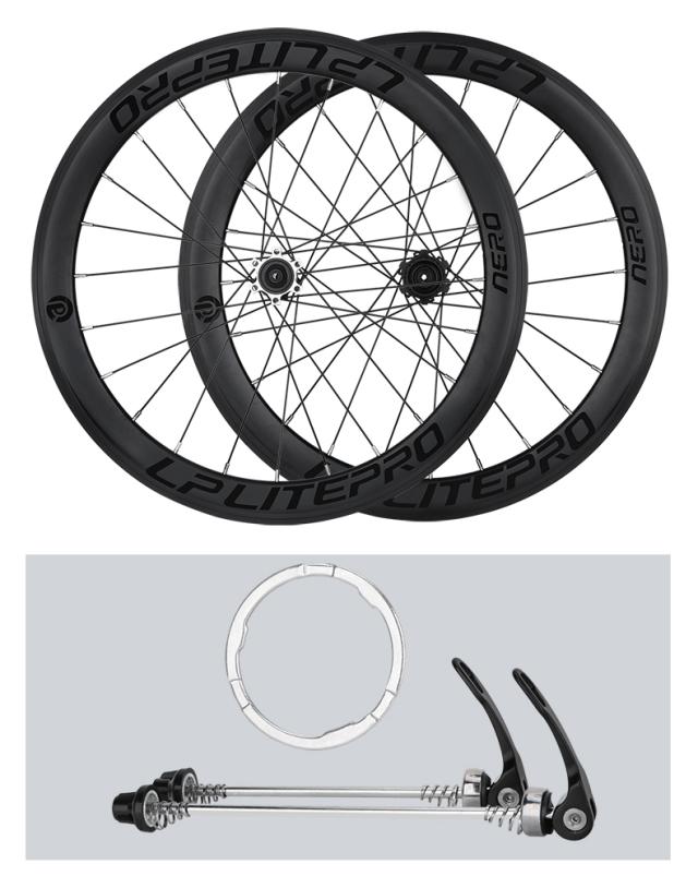 LP Litepro 406/451 20inch 40mmディープリム 完組ホイール 8/9/10/11S リムブレーキ/ディスクブレーキ 折りたたみ自転車ホイール mrc06