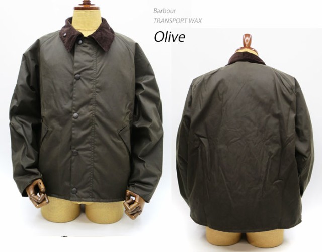 MWX1678 BARBOUR バブアー TRANSPORT WAX JACKETトランスポート