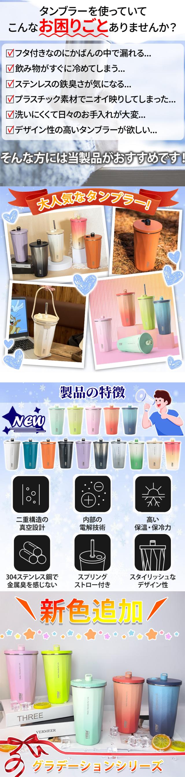 ストロー付きタンブラーの詳細画像2