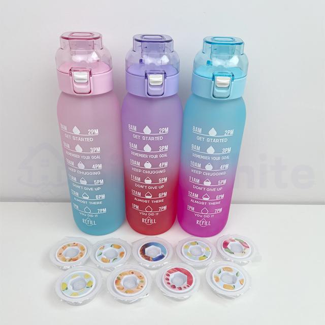 味が変わる 水筒 フレーバーカプセル付き