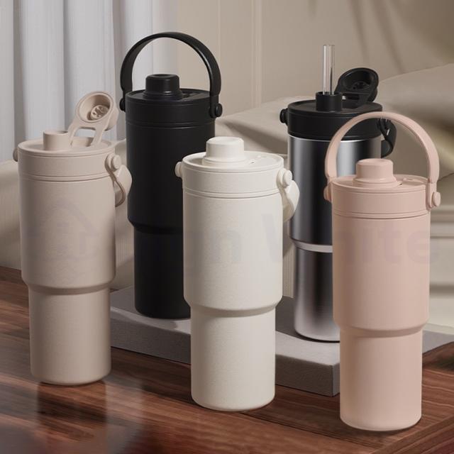 タンブラー水筒(蓋付き)の詳細画像2