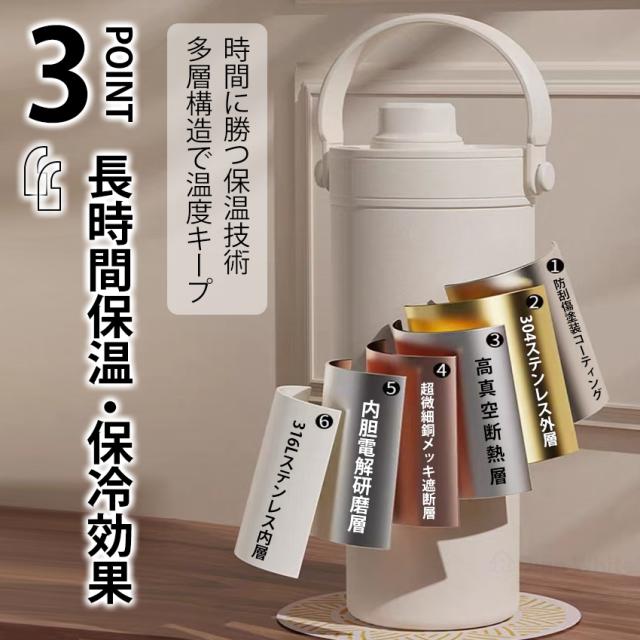 タンブラー水筒(蓋付き)の詳細画像7