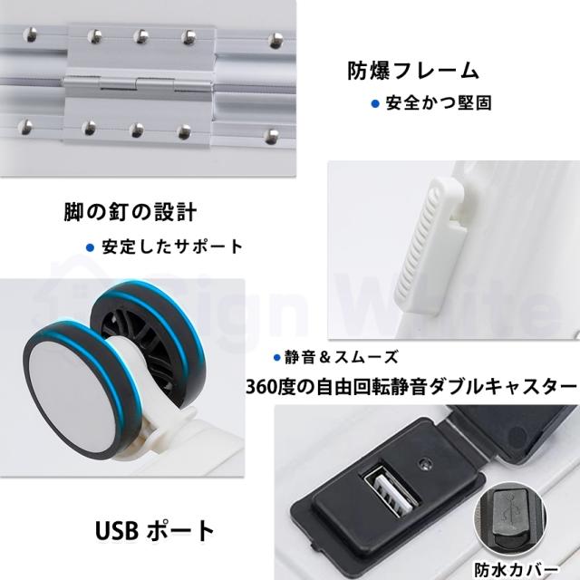 スーツケース(ドリンクホルダー・USBポート付き)の詳細画像13