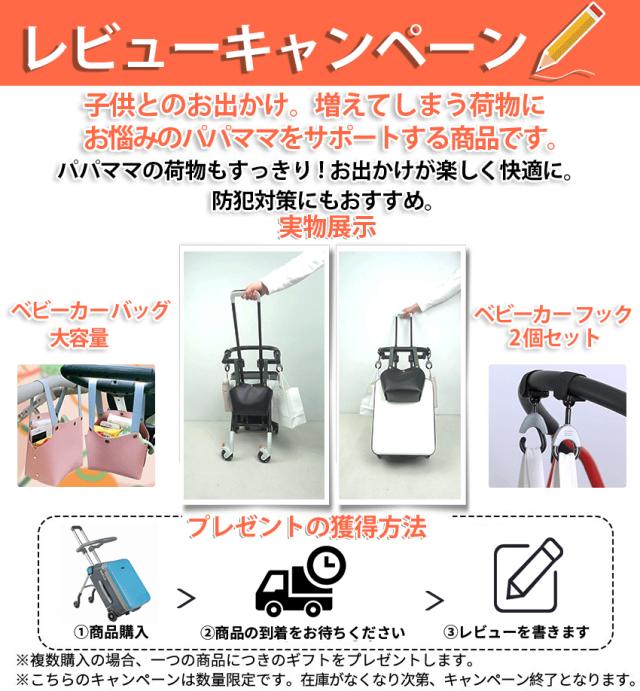 乗れるスーツケースのレビュー対策詳細画像1