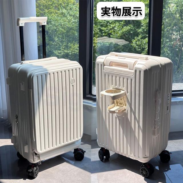 スーツケース(フロントオープン・ドリンクホルダー付き)の詳細画像16