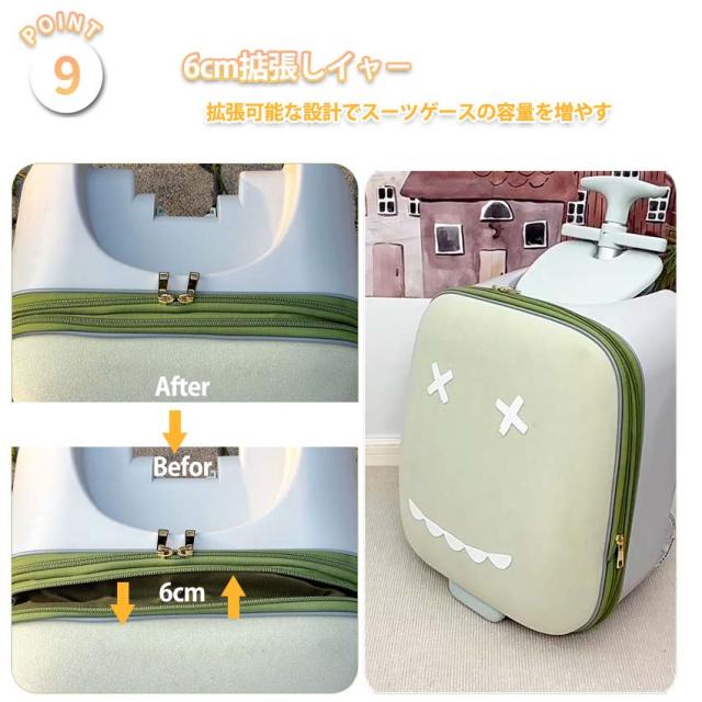 乗れるスーツケースの詳細画像14
