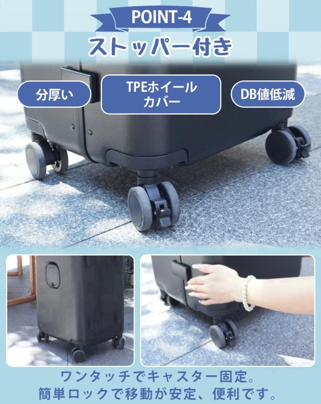 スーツケース フロントオープン の商品詳細1