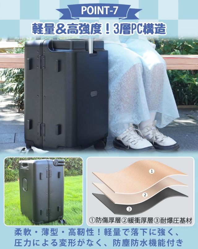 スーツケース フロントオープン の商品詳細1