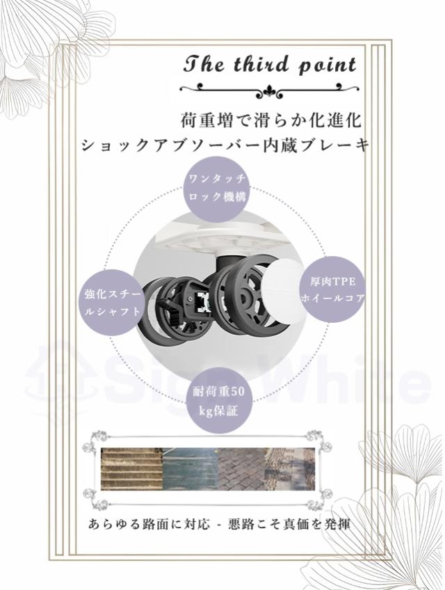 スーツケース フロントオープンの商品詳細1