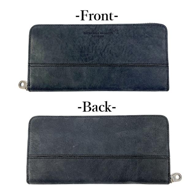 長財布 メンズ ブランド [490-50603] KATHARINE HAMNETT キャサリン