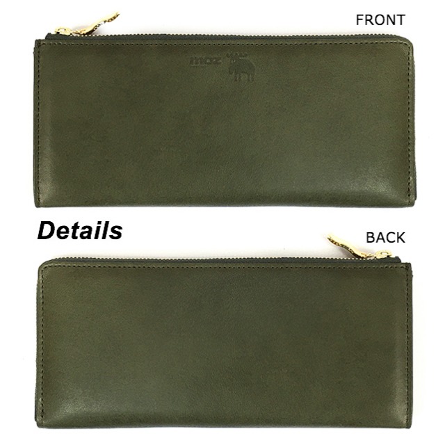 L字ファスナー長財布 レディース 本革 かわいい [86072] moz（モズ