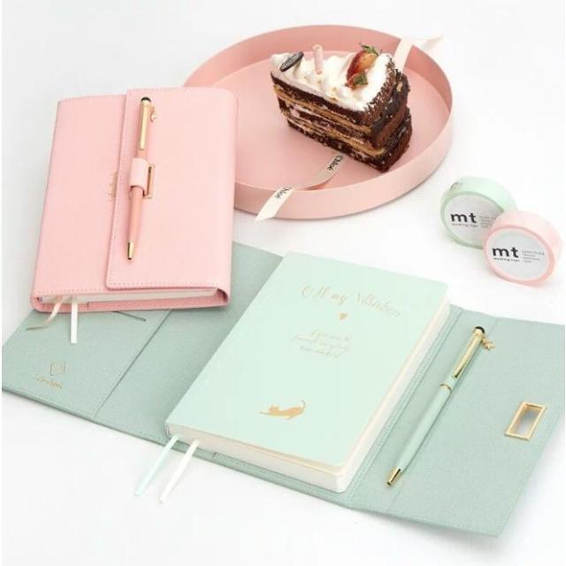 Amazon.co.jp: ノート A5ルーズリーフノートブックレザーケース