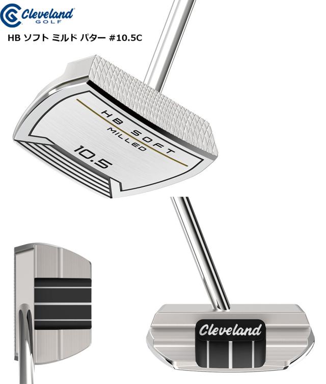 クリーブランド CLEVELAND 日本仕様 HB ソフト ミルド パター #10.5C センターシャフト メンズ 右用 ハンティントンビーチ 日本正規品 2022