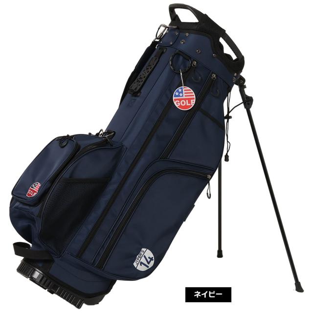 yoppy【値下げ】スタンドキャディバッグ 2024 GHOST GOLF ゴーストゴルフ ANYDAY【7分割】スタンドバッグ