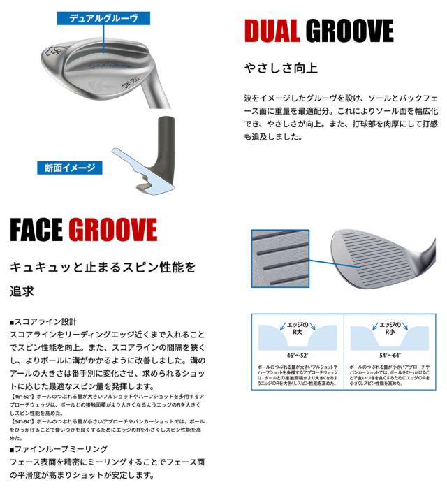キャスコ DOLPHIN WEDGE DW-125G ウェッジ クロムメッキ メンズ 右用 セミグースネック N.S.PRO 950 GH スチール KASCO ゴルフクラブ 2025年モデル 日本正規品