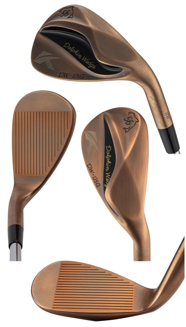 キャスコ DOLPHIN WEDGE DW-125G Copper ウェッジ カッパー メンズ 右用 セミグースネック N.S.PRO 950 GH スチール KASCO ゴルフクラブ 2025年モデル 日本正規品