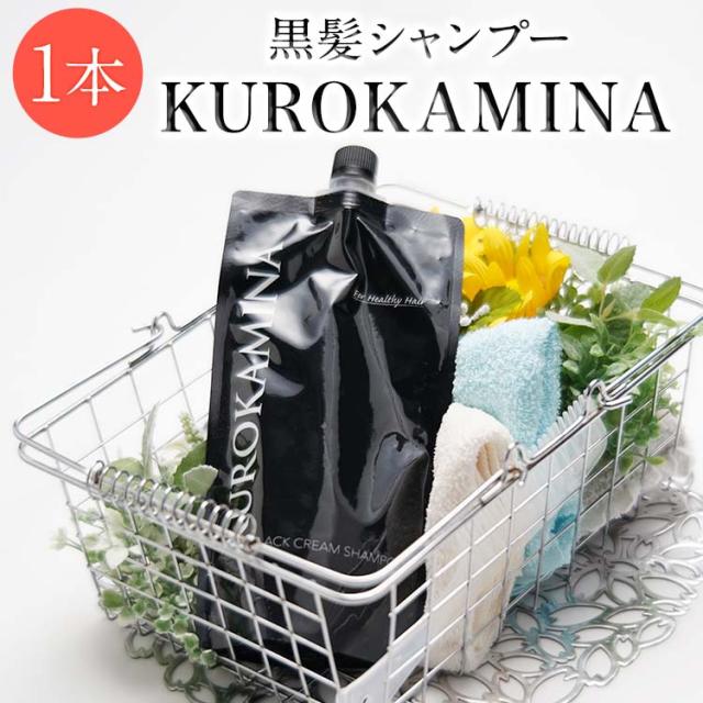 黒髪シャンプーKUROKAMINA